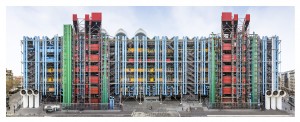 Fa&ccedil;ade Est du Centre Pompidou